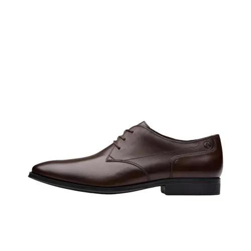 Clarks Paulton Кружево Туфли Мужской Коричневый