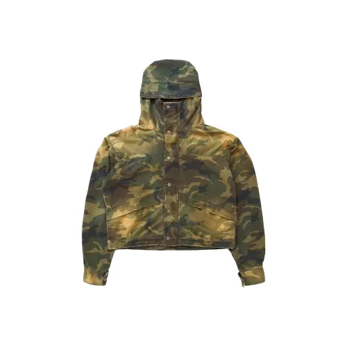 424 Куртки Пальто Мужской Зеленый