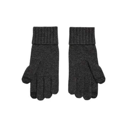 Polo Ralph Lauren Вязаные перчатки из мериносовой шерсти Мужские Темно-серые