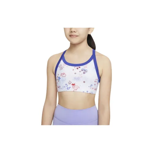 NIKE Белый Kids Бандо / Бюстгальтеры / Спортивные бюстгальтеры