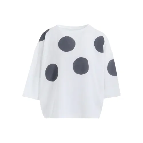 Yohji Yamamoto Белые Женские T-рубашки