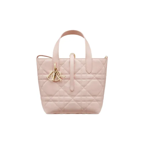 DIOR Toujours Коровья кожа Сумка Маленькая Женская Румяный Розовый