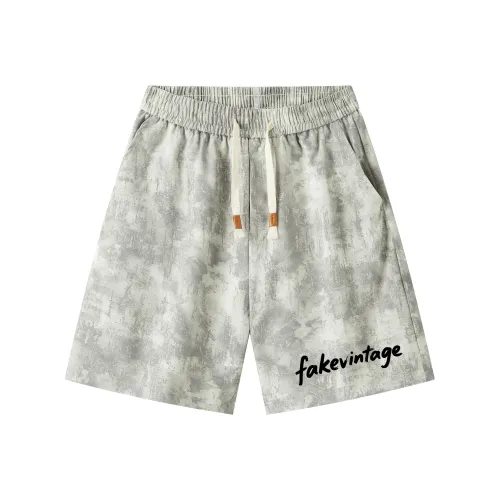FAKE VINTAGE Повседневные шорты унисекс