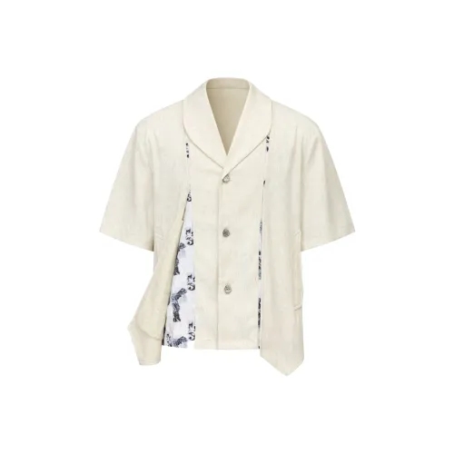 WKOOG Экрю Унисекс Рубашки