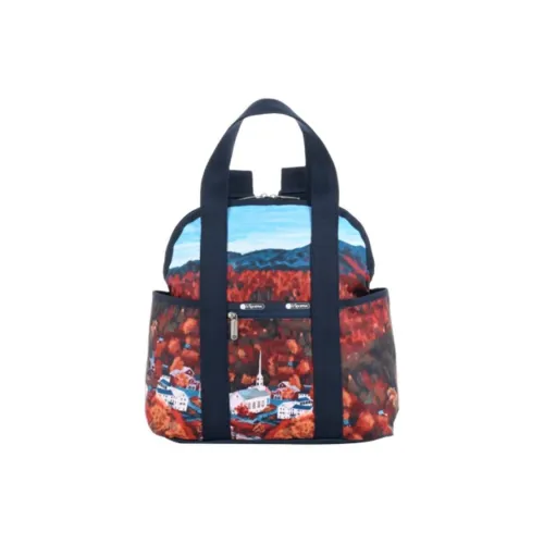 LeSportsac Ткань Рюкзак Большой Унисекс Маленький Town Deep Осенний