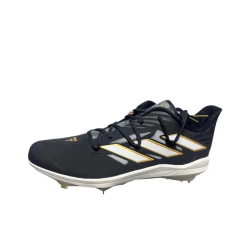 Adidas Adizero Afterburner 9 Low Топ для бега абразионностойкий функциональный бейсбольные кроссовки мужской черный
