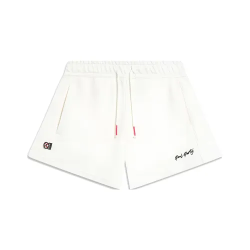 LINING x League of Legends Коллаборация Повседневные шорты Женские Сливочный