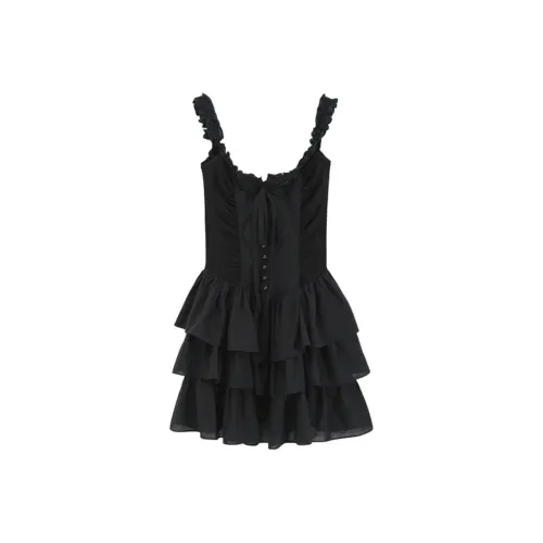 IUNOP Премиум Hepburn Inspired Элегантность Essential Черная Юбка Женская