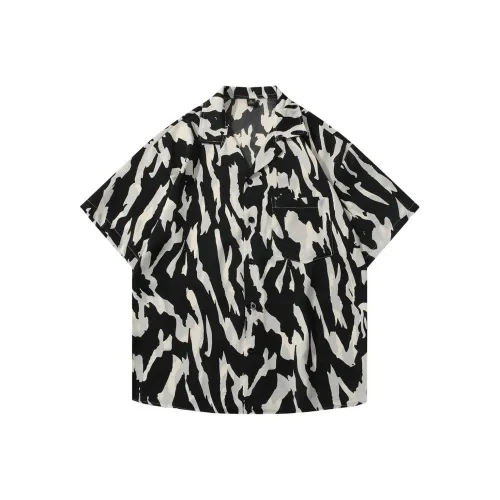 PINSCIO ZENIE Черная унисекс рубашка