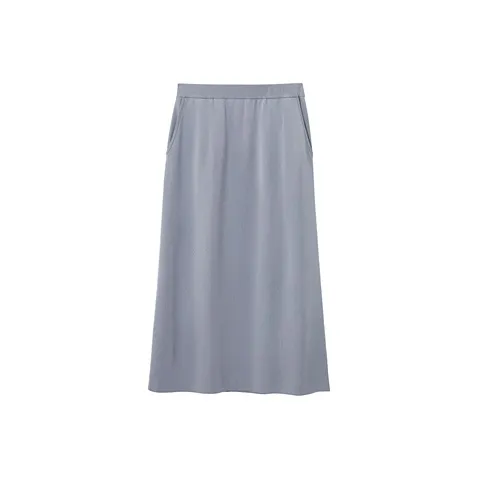 OVV Песчаник Серый Женская Повседневная Длинная Юбка
