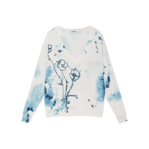 Desigual Экрю Женская Трикотажная Одежда