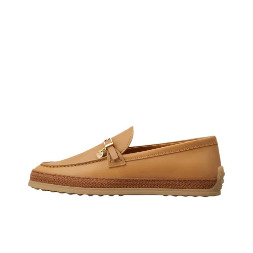 TOD'S Женские повседневные туфли Бежевые Женские