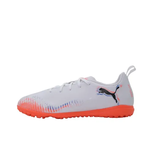 PUMA FUTURE 8 Детские футбольные бутсы Низкий топ Белый Школьный возраст
