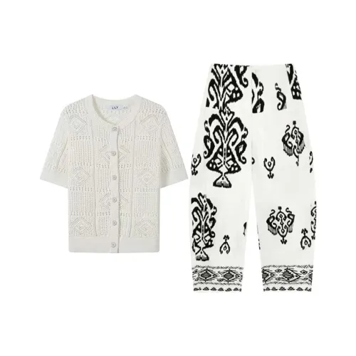 MARIE·COCO Топ + брюки Женские Повседневные костюмы