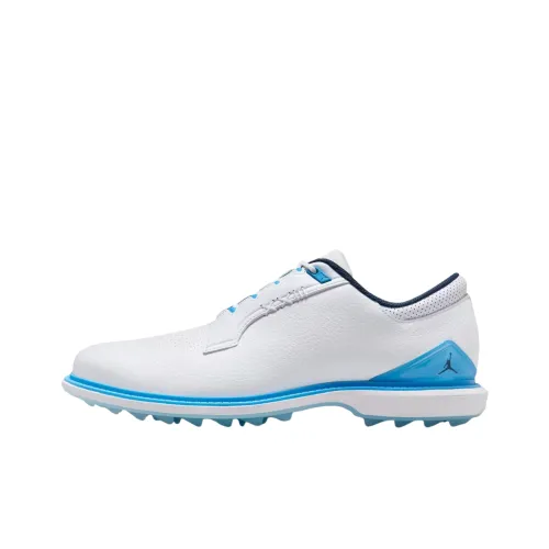 Джордан ADG 5 Устойчивая к истиранию Низкая Обувь для гольфа Унисекс Белая