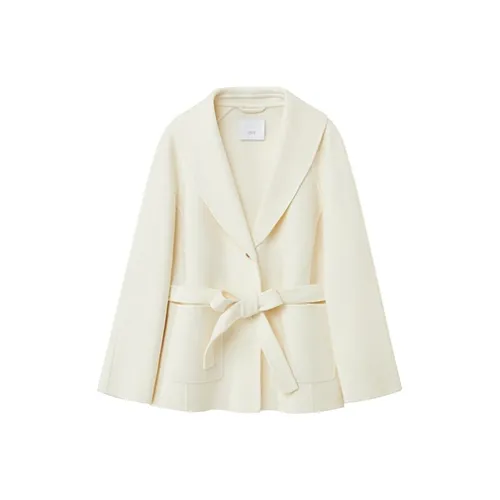 OVV Слоновая кость Женское пальто