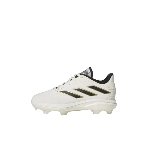 Adidas Afterburner Противоскользящий Устойчивый к истиранию Легкий С амортизацией Низкий верх Кроссовки для тренировок Белый Детский