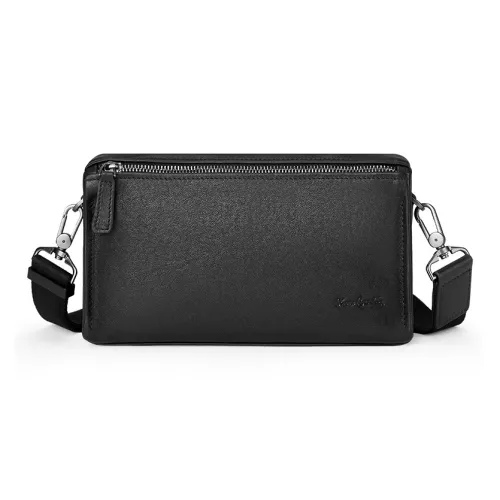 PIERRE CARDIN Сумка через плечо из коровьей кожи стандартная мужская черная