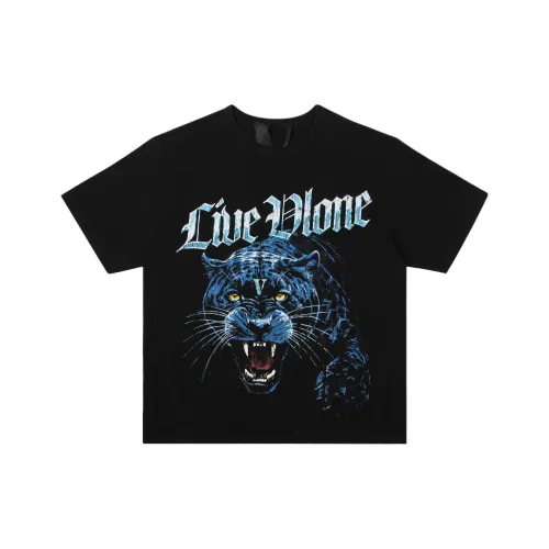 VLONE Черная унисекс футболка