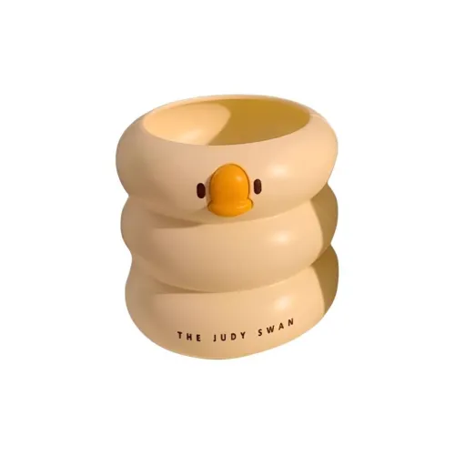 ZHENZI Желтая уточка Хранение Tube Стильный держатель для кистей для губ и помады стол косметический подставок для спальни