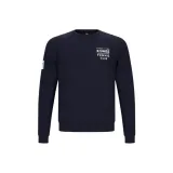 Морской синий, белый