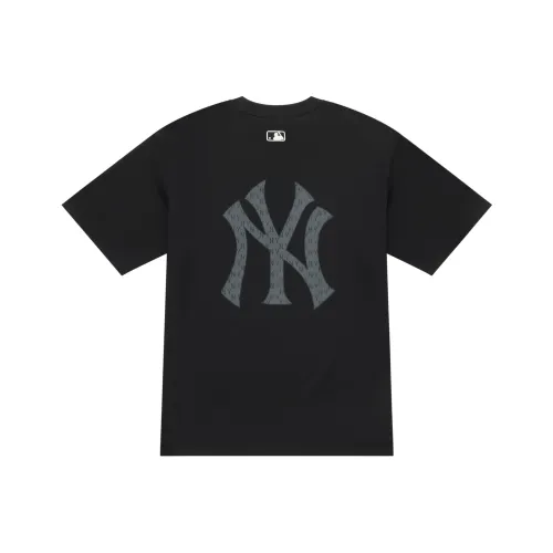 MLB MONOGRAM Коллекция New York Yankees FW25 T-Shirt Унисекс Черный