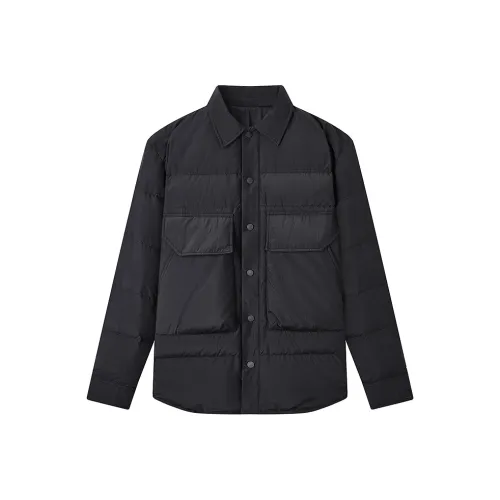 Gxg Jeans Черный Мужской Пуховик