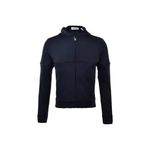 Corneliani Темно-синие мужские куртки
