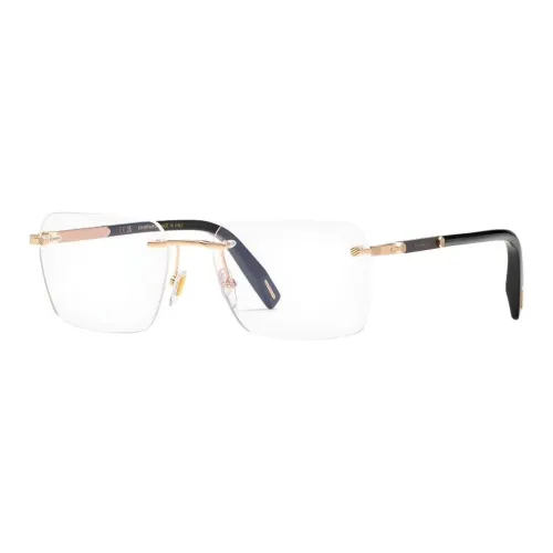 CHOPARD Металл Прямоугольные Оправы для очков Мужские Розовое золото