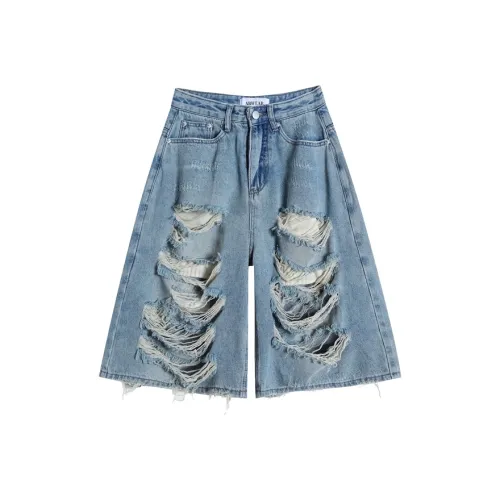 ONNFB Светло-синие женские джинсовые шорты