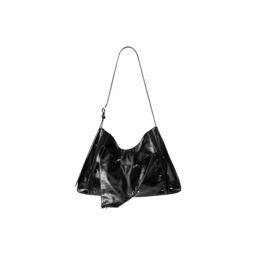 ACYNMIXX ПУ (полиуретан) Сумка через плечо Стандартная Женская Черная