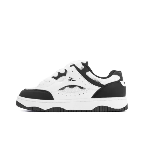 ANBU Скейтборд Кроссовки Низкие Панда Черные Унисекс