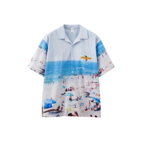 IL SARTO Отпуск Пляж Унисекс Рубашки
