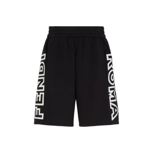 Fendi Черные Мужские Повседневные Шорты