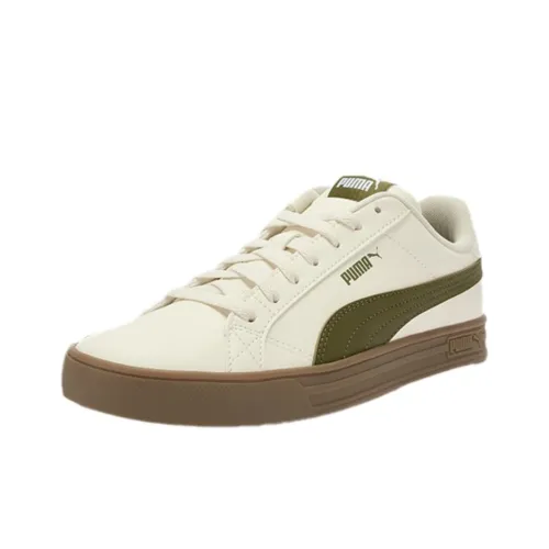 PUMA Smash Vulc V3 Устойчивые к истиранию низкие кроссовки для скейтбординга унисекс цвет экрю