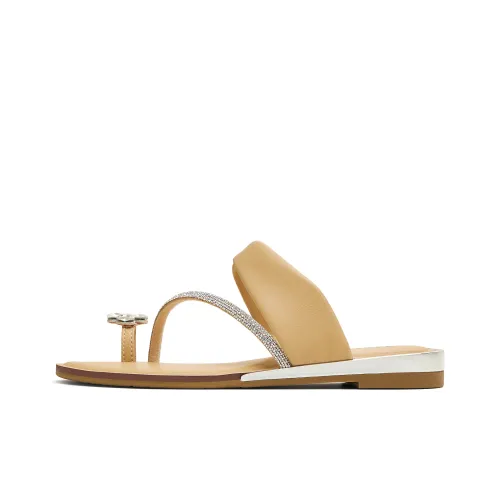 teenmix Резиновые Слипоны Женские Устойчивые к Износу Абрикос