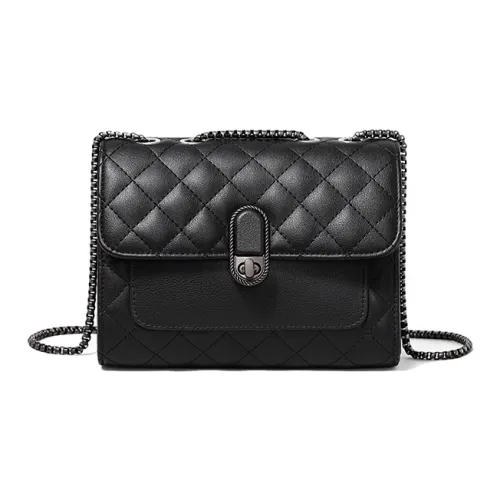 Crtnzo Kroez Сумка через плечо из коровьей кожи стандартная женская черная