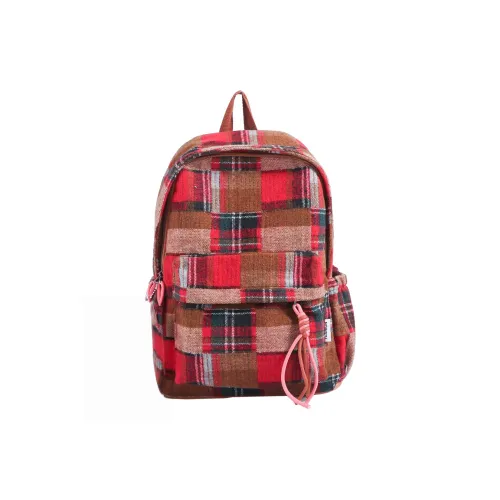 Vack Ткань Рюкзак Унисекс Красный Желтый Зеленый