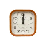 Квадратный (Коричневый с текстурой древесного зерна)