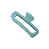 Премиум Матовый Текстура Акула Нижняя Заколка - Светло-синий