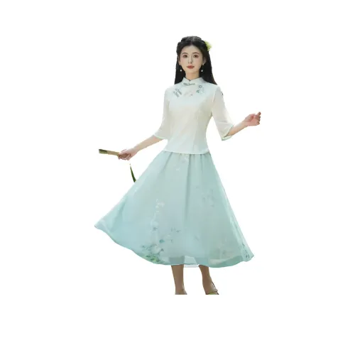 SIXUSICHOU Женские комплекты с юбкой