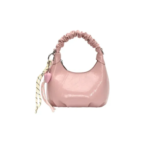 JANE KLAIN Ткань Сумка Женская Розовая Экрю Серебряная Черная