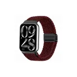 Черно-красный, трикотажные ткани, магнитный ремешок с петлей