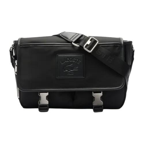 Сумки через плечо LACOSTE Collaboration Черные Мужские