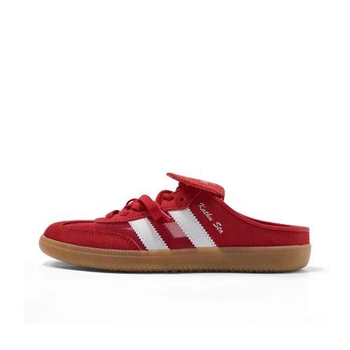 KATHU STA Устойчивый к истиранию Быстросохнущие Домашние тапочки Женские Красные