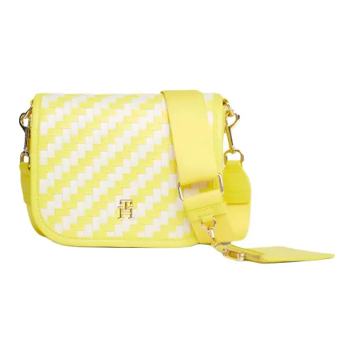 Tommy Hilfiger Полиуретан Перекрестная Сумка Сумка через плечо Женская Желтая