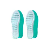 2 пачки [Совместимо с ASICS | Спортивный, устойчивый к запахам] Циан и Белый