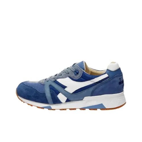 DIADORA N9000 Устойчивые к истиранию Низкие Беговые кроссовки Унисекс Синие