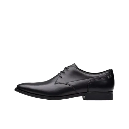 Clarks Paulton Кружево Туфли Мужской Черный