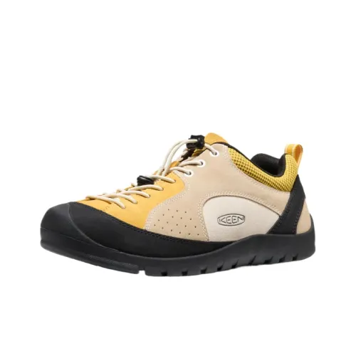 Keen Jasper Rocks Уличная обувь Низкий топ Бежевый/Желтый/Черный Мужской